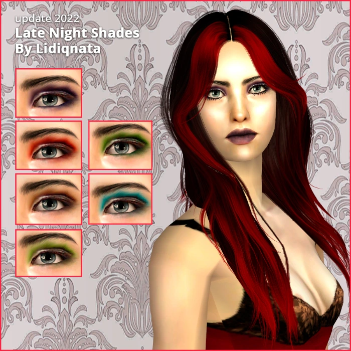 late night shades by lidiqnata for sims 2